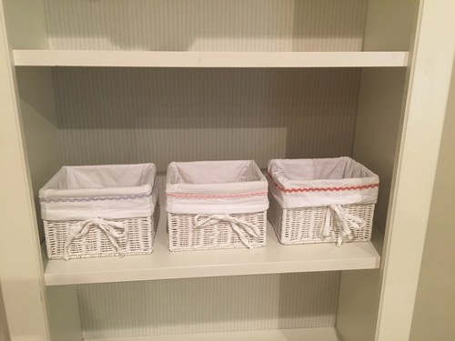 Set wicker baskets - 3, with