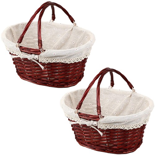 Pack brown natural wicker - brown,