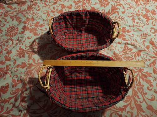 Large wicker baskets with - large,