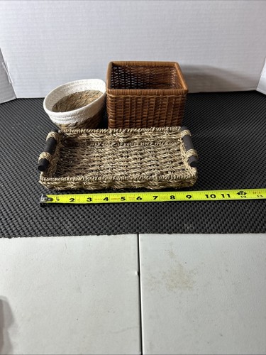 Assorted wicker baskets - assorted,