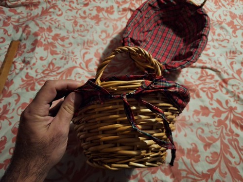 Large wicker baskets with - large,