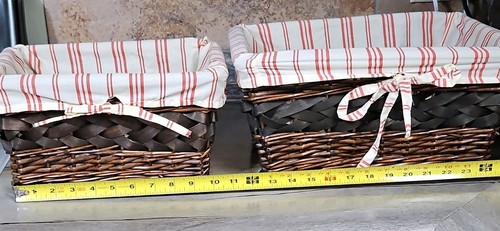 Set wicker storage - of,
