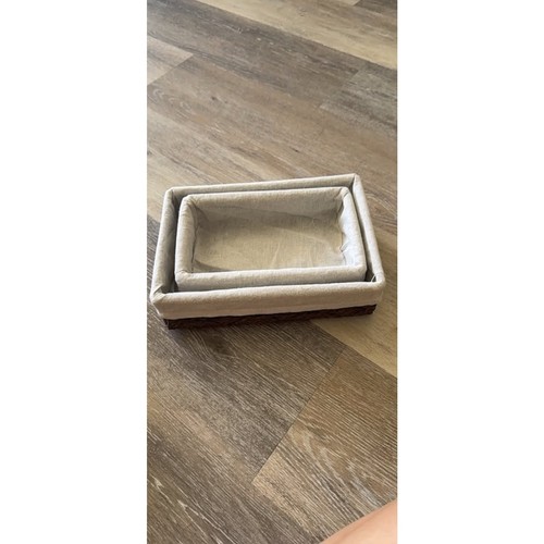 Set woven rectangular - of, 2