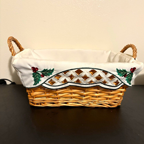 Rectangular wicker storage - wicker,