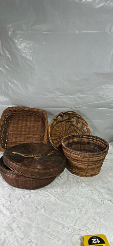 Lot brown woven - brown,